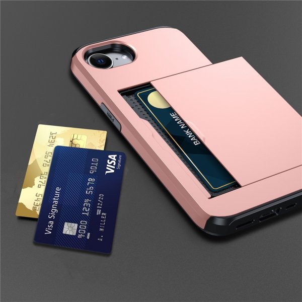 iPhone 16e/17e Deksel Card Slide Grønn
