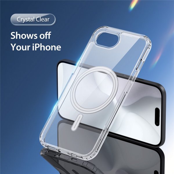 Dux Ducis iPhone 16e/17e Deksel Clin Series MagSafe Transparent
