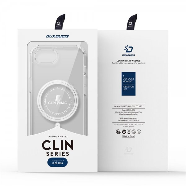 Dux Ducis iPhone 16e/17e Deksel Clin Series MagSafe Transparent