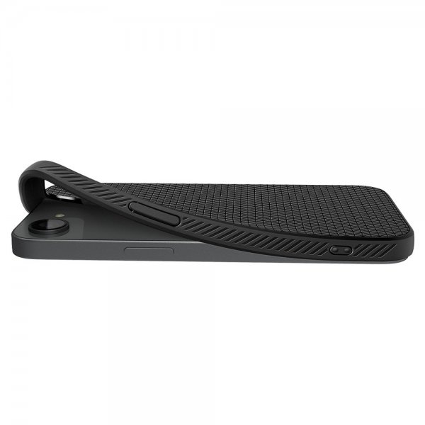 Spigen iPhone 16e/17e Deksel Liquid Air Matte Black