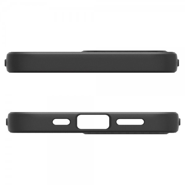 Spigen iPhone 16e/17e Deksel Liquid Air Matte Black