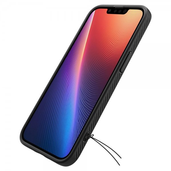 Spigen iPhone 16e/17e Deksel Liquid Air Matte Black