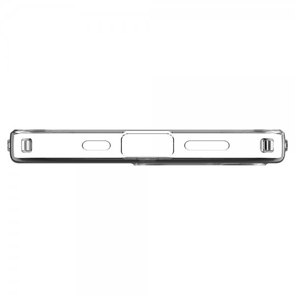 Spigen iPhone 16e/17e Deksel Liquid Crystal MagFit Clear White