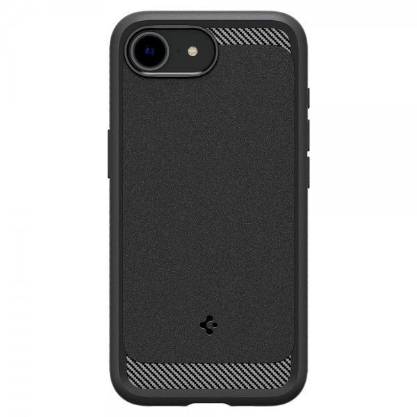 Spigen iPhone 16e/17e Deksel Rugged Armor MagFit Matte Black
