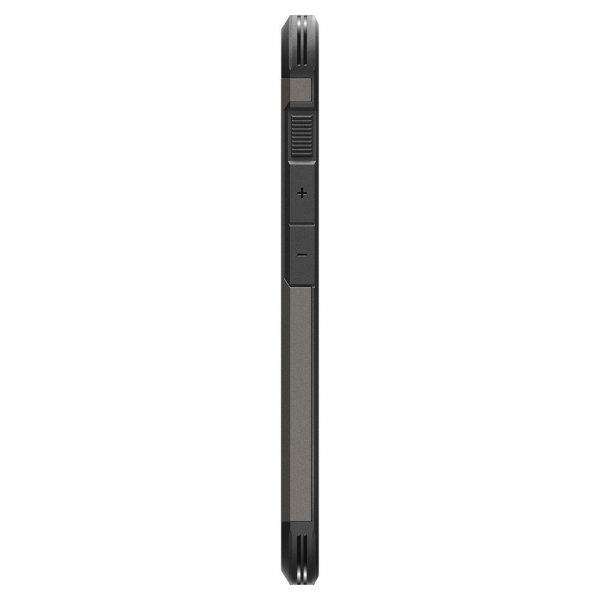 Spigen iPhone 16e/17e Deksel Tough Armor MagFit Gunmetal