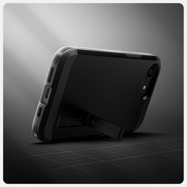 Spigen iPhone 16e/17e Deksel Tough Armor MagFit Svart