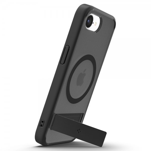 Spigen iPhone 16e/17e Deksel Ultra Hybrid S MagFit Frost Black