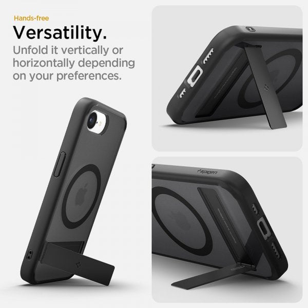 Spigen iPhone 16e/17e Deksel Ultra Hybrid S MagFit Frost Black