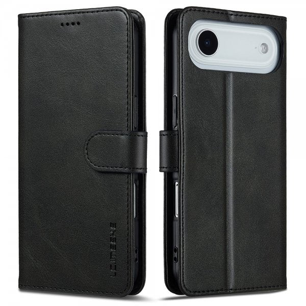 Lc.Imeeke iPhone Air Etui med Kortlomme stativfunksjon Svart