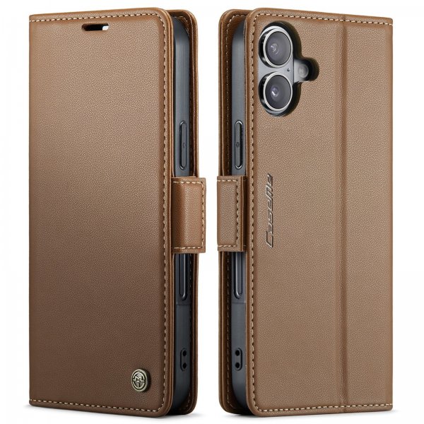 CaseMe iPhone 17 Etui 023 Series Brun
