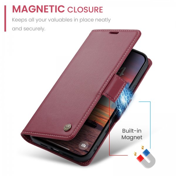 CaseMe iPhone 17 Etui 023 Series Rød