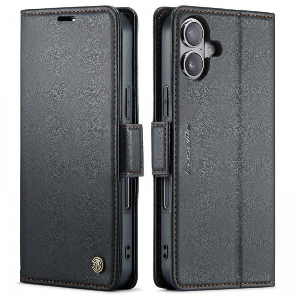 CaseMe iPhone 17 Etui 023 Series Svart
