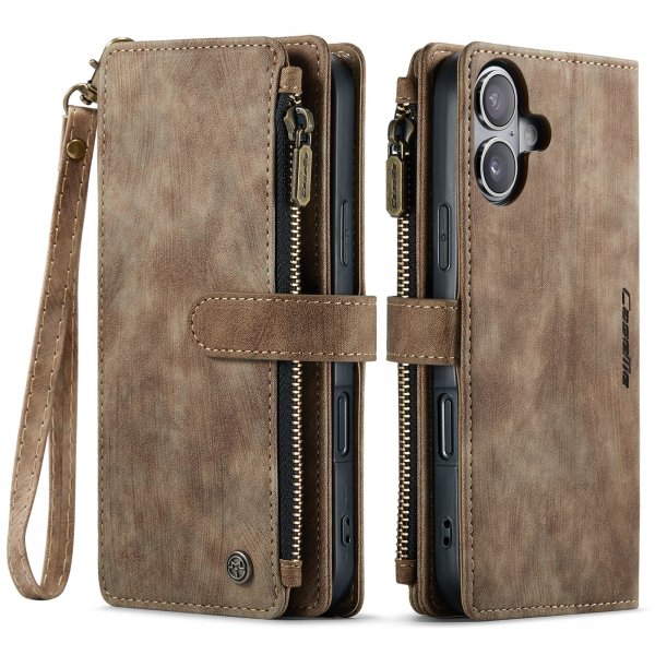 CaseMe iPhone 17 Etui C30 Series Brun