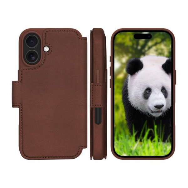 dbramante1928 iPhone 17 Etui Lynge MagSafe Dark Tan