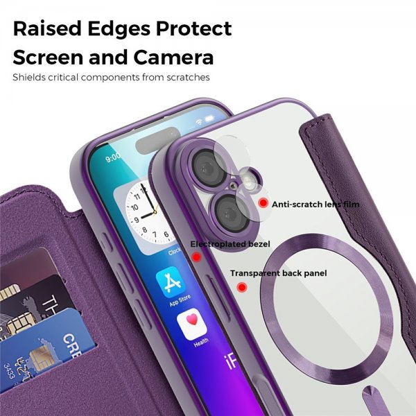 iPhone 17 Etui MagSafe Lilla