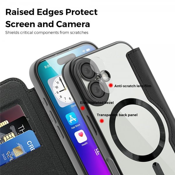 iPhone 17 Etui MagSafe Svart
