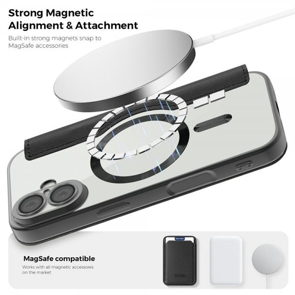iPhone 17 Etui MagSafe Svart