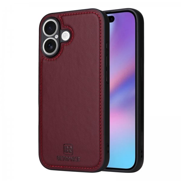 Betopnice iPhone 17 Etui Avtagbart Deksel 005 Rød