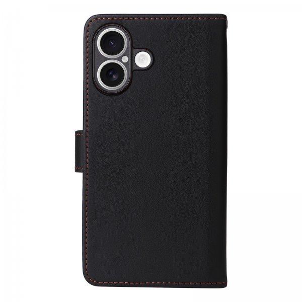 Betopnice iPhone 17 Etui Avtagbart Deksel 005 Svart