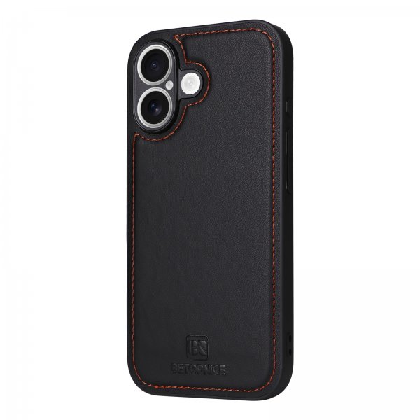 Betopnice iPhone 17 Etui Avtagbart Deksel 005 Svart