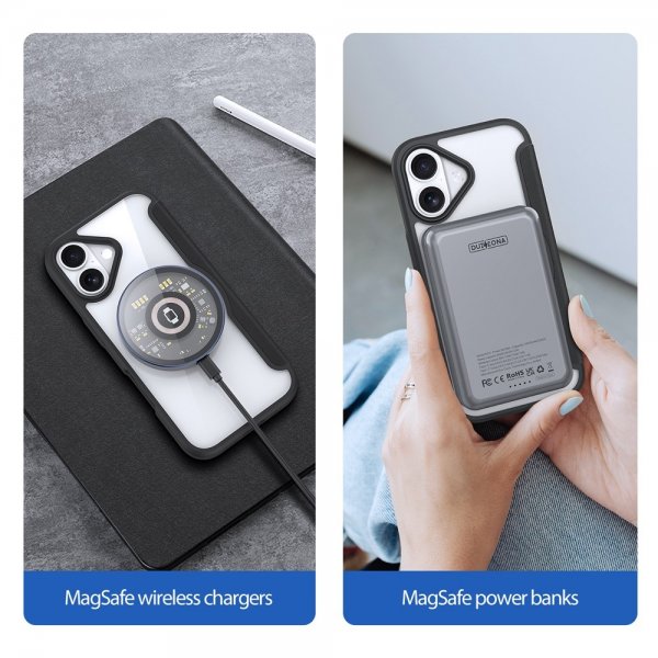 Dux Ducis iPhone 17 Etui Skin X Pro Series MagSafe Svart