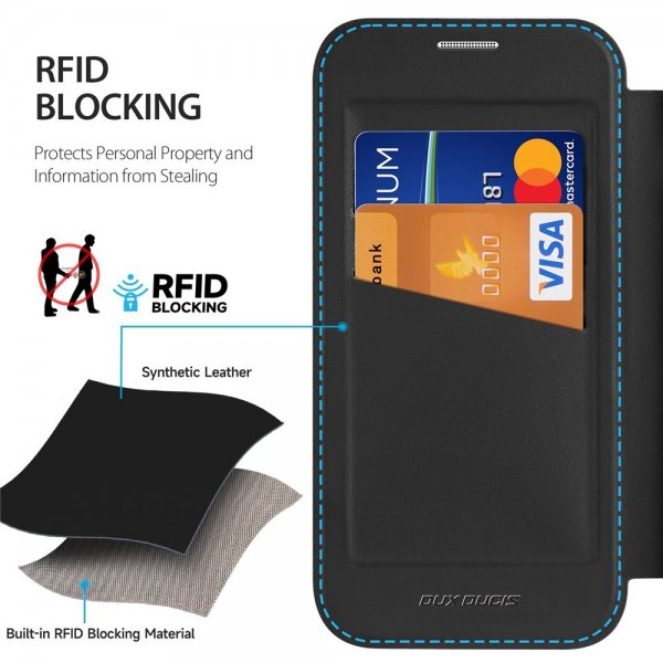 Dux Ducis iPhone 17 Etui Skin X Pro Series MagSafe Svart