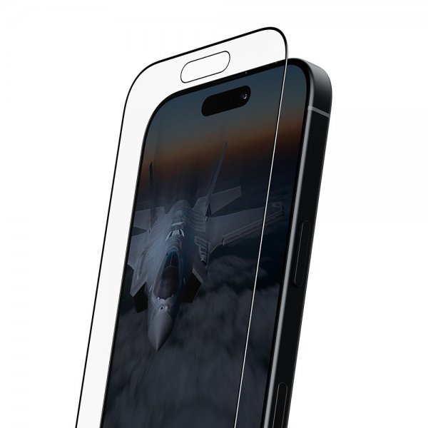 PanzerGlass iPhone 17/iPhone 16 Pro Skjermbeskytter Ultra-Wide Fit Stealth Fastfit