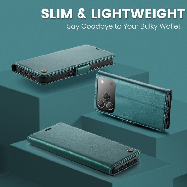 CaseMe iPhone 17 Pro Etui 023 Series Grønn