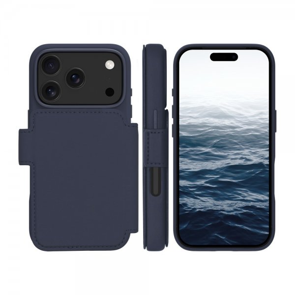 dbramante1928 iPhone 17 Pro Etui Lynge MagSafe ICON Deep Water