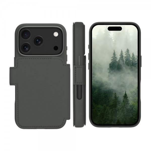 dbramante1928 iPhone 17 Pro Etui Lynge MagSafe ICON Forest Shadow