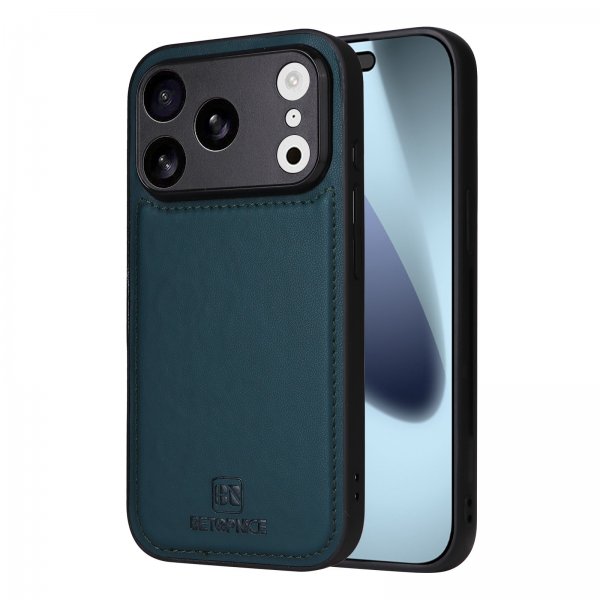 Betopnice iPhone 17 Pro Etui Avtagbart Deksel 005 Grønn