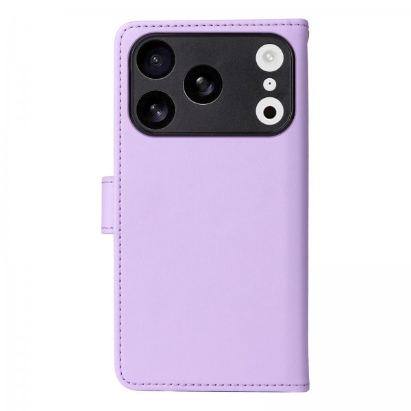 Betopnice iPhone 17 Pro Etui Avtagbart Deksel 005 Lilla