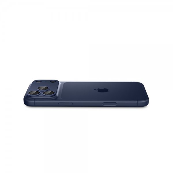 Spigen iPhone 17 Pro Kamerabeskytter Glas.tR EZ Fit Optik Pro XL Blå