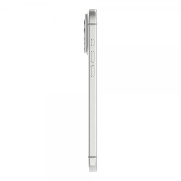 Spigen iPhone 17 Pro Kamerabeskytter Glas.tR EZ Fit Optik Pro XL Sølv