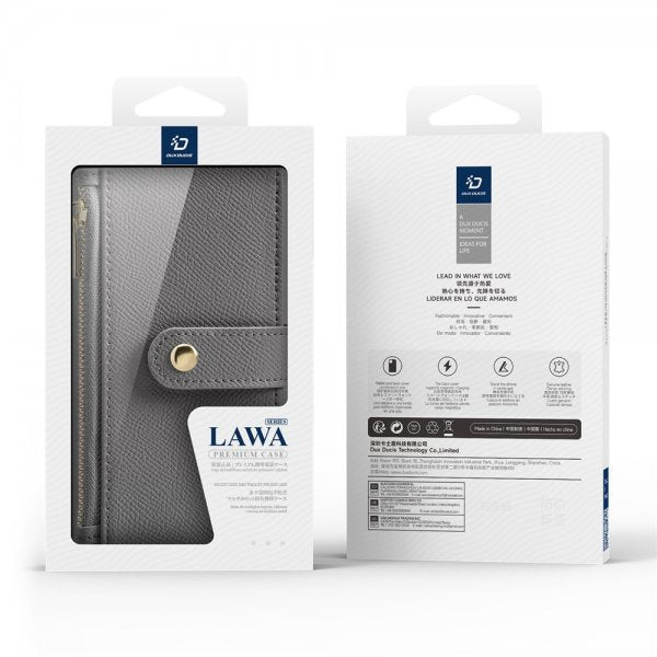 Dux Ducis iPhone 17 Pro Max Etui 2-in-1 Lawa Series MagSafe Grå