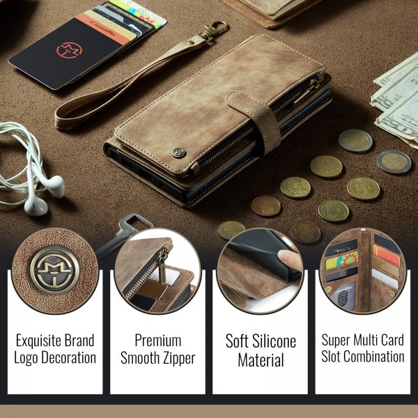 CaseMe iPhone 17 Pro Max Etui C30 Series Brun