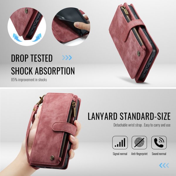 CaseMe iPhone 17 Pro Max Etui C30 Series Rød
