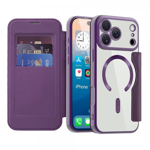 iPhone 17 Pro Max Etui MagSafe Lilla