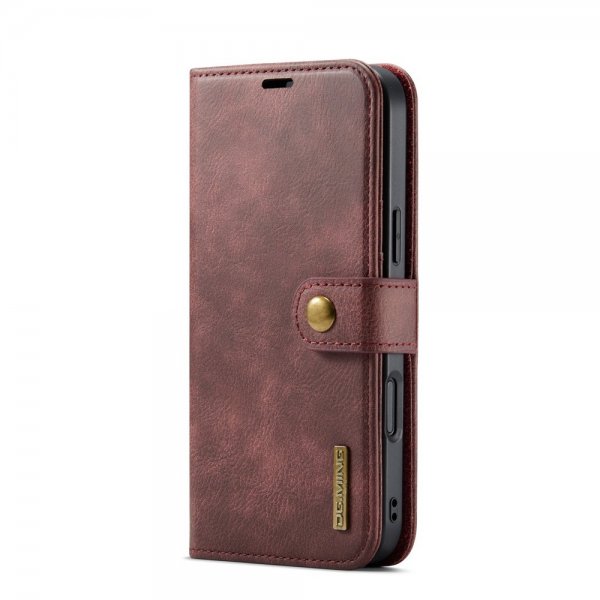 Dg.Ming iPhone 17 Pro Max Etui Avtagbart Deksel Rød