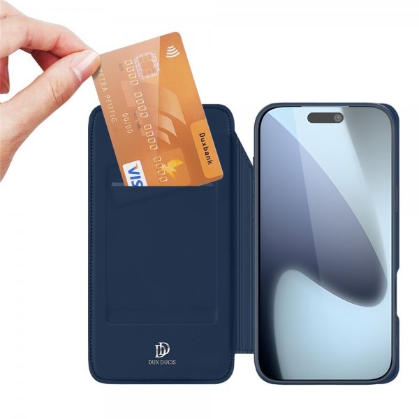 Dux Ducis iPhone 17 Pro Max Etui Skin Pro Series Blå