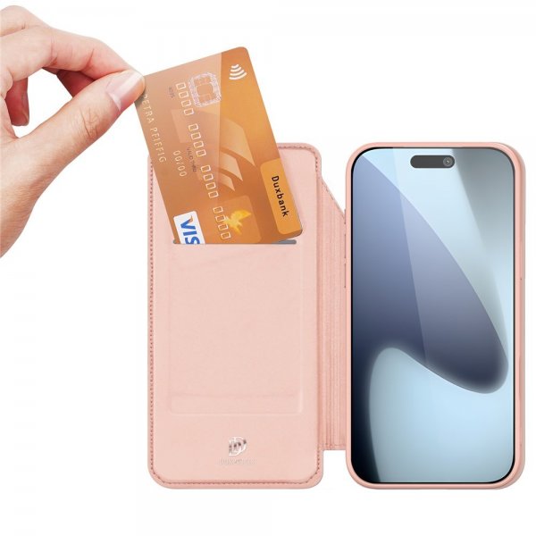 Dux Ducis iPhone 17 Pro Max Etui Skin Pro Series Rosa