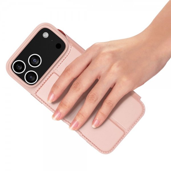 Dux Ducis iPhone 17 Pro Max Etui Skin Pro Series Rosa