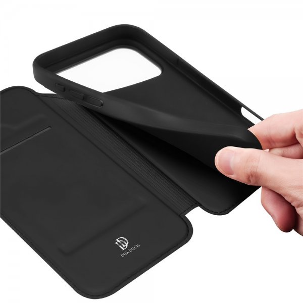 Dux Ducis iPhone 17 Pro Max Etui Skin Pro Series Svart