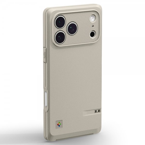Spigen iPhone 17 Pro Max Deksel Classic LS MagFit Stone