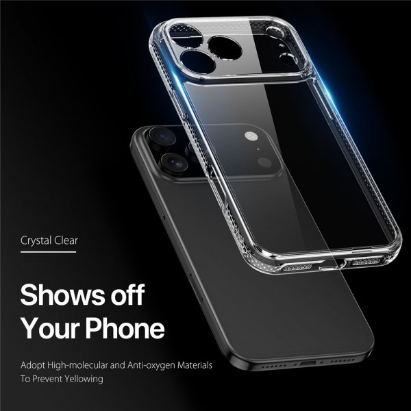 Dux Ducis iPhone 17 Pro Max Deksel Clin Series Transparent