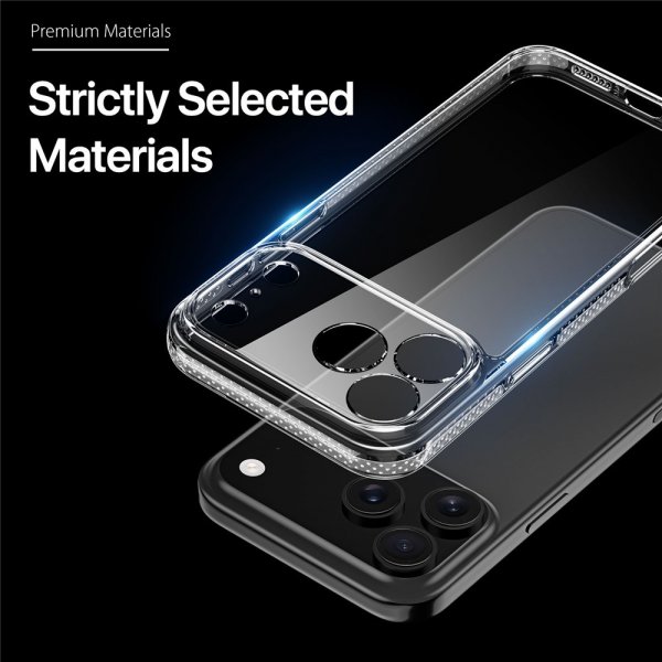 Dux Ducis iPhone 17 Pro Max Deksel Clin Series Transparent