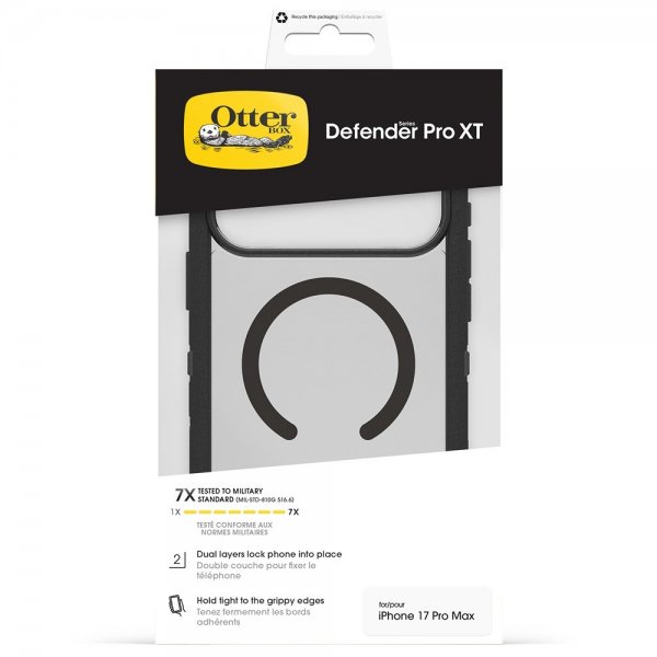 Otterbox iPhone 17 Pro Max Deksel Defender Pro XT MagSafe Dark Side