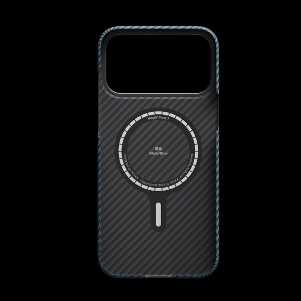 Pitaka iPhone 17 Pro Max Deksel Edge Black/Blue Twill