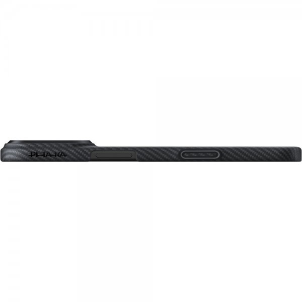 Pitaka iPhone 17 Pro Max Deksel Edge Black/Grey Twill