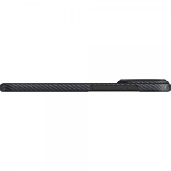 Pitaka iPhone 17 Pro Max Deksel Edge Black/Grey Twill